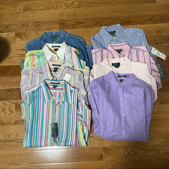 Ralph Lauren Shirt Bundle - Picture 1 of 13